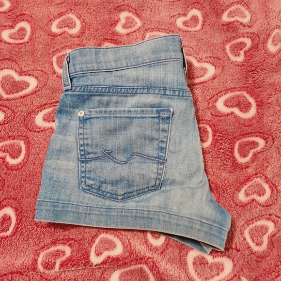 7 For All Mandkind Lindsay Shorts - Picture 6 of 7
